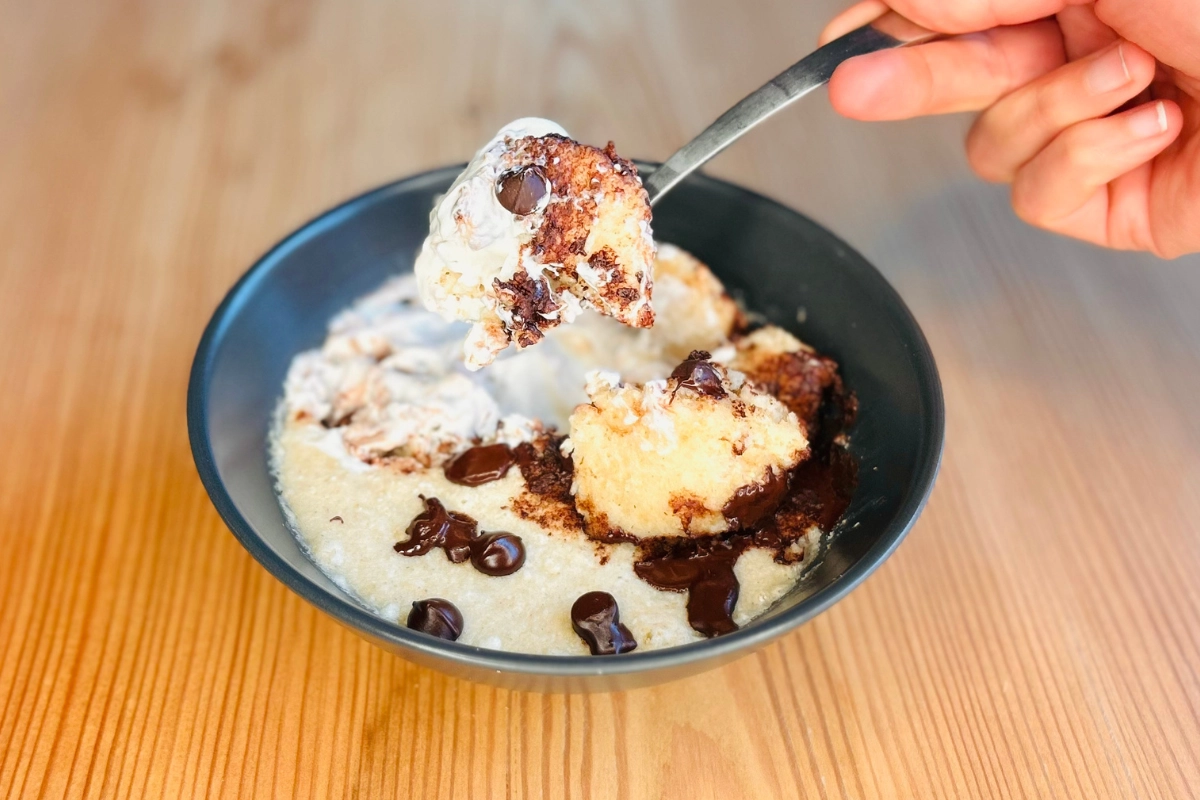 Easy Chocolate Chip Baked Oats