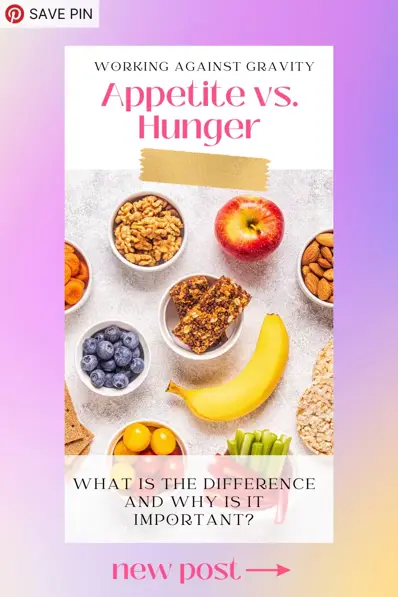 hunger vs. appetite