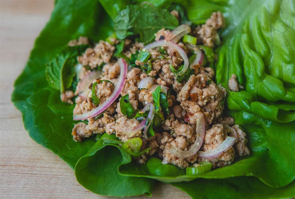 Spicy Thai Pork Laab