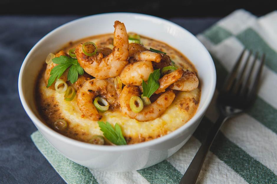 Cajun Shrimp and Grits