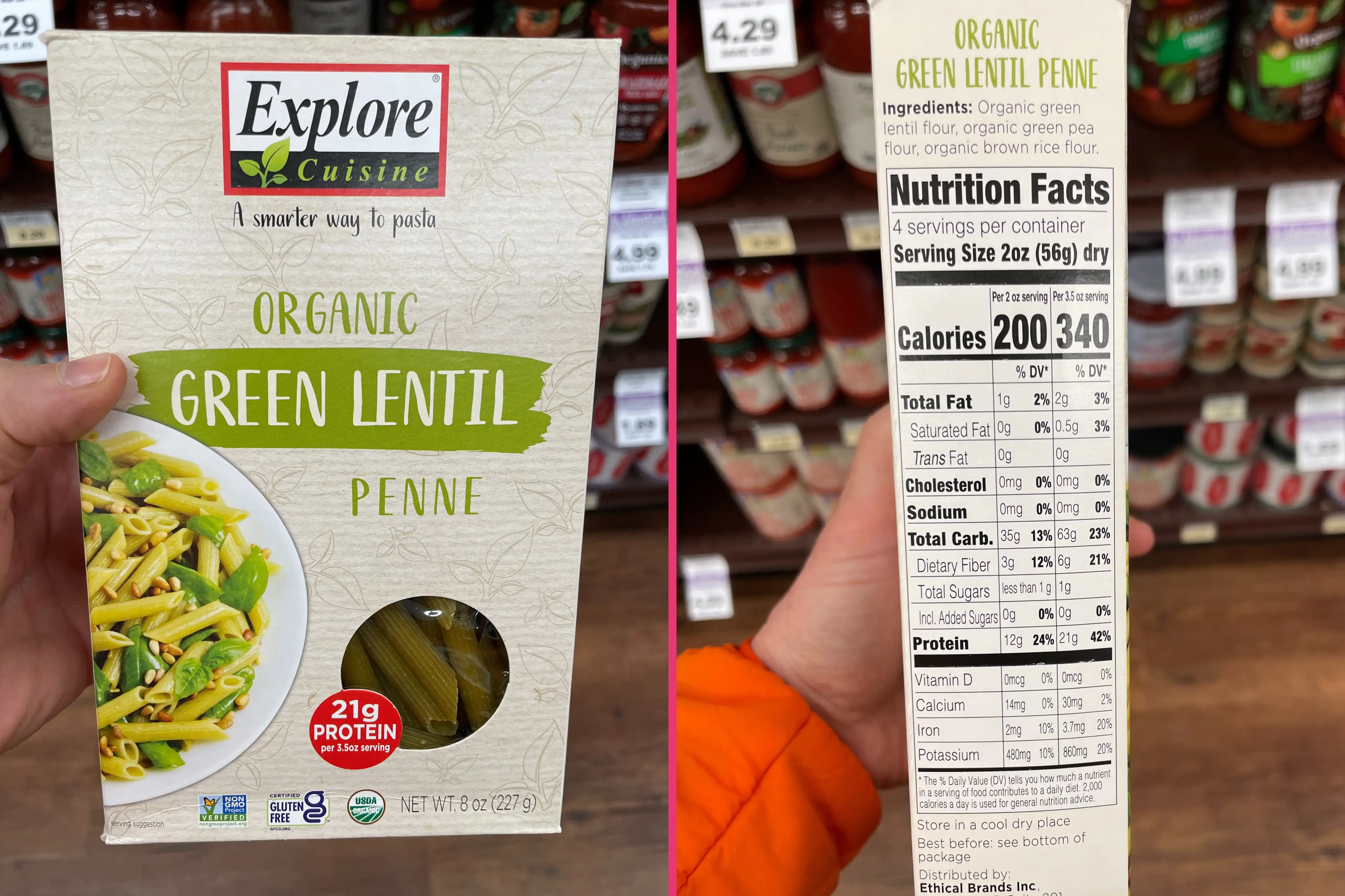 Low-Carb Pasta Alternative 4—Working Against Gravity Nutrition