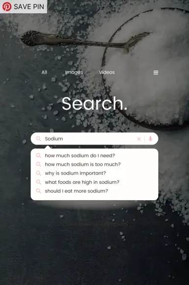 all about sodium