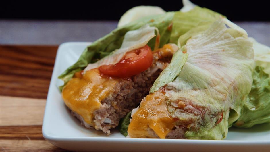 Macro-friendly Hamburger