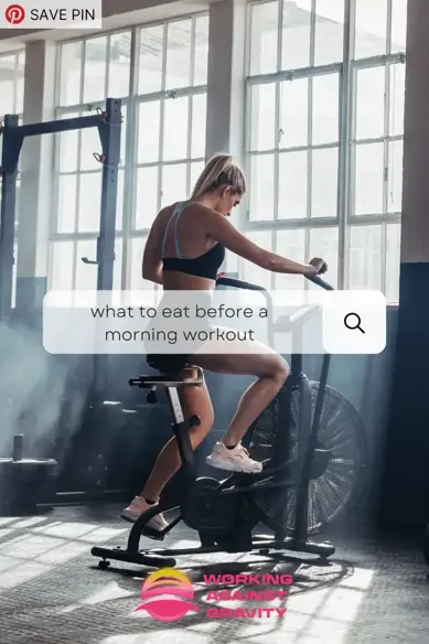 what to eat before a morning workout